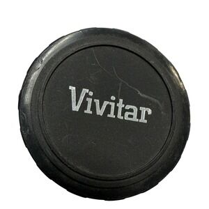 Vivitar Black Slip On Front Lens Cap